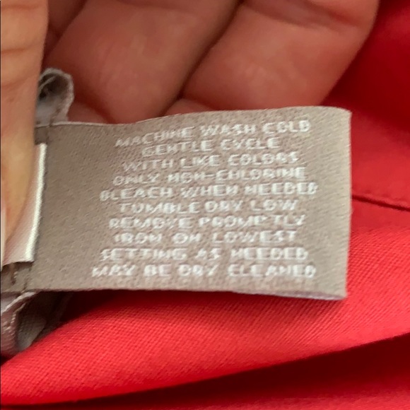 Chico’s Red Jacket - Picture 8 of 8